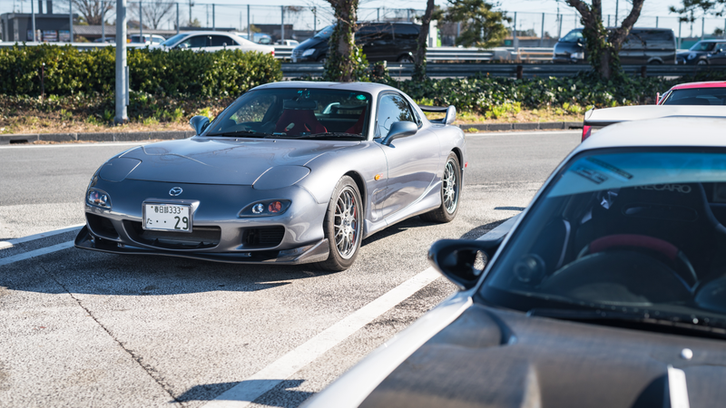 Quite a few RX-7s at the meet